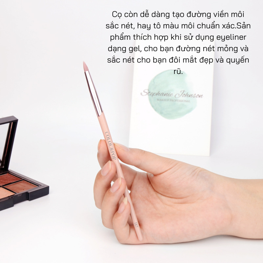 Cọ Kẻ Viền Mắt Và Bọng Mắt COLOURPOP Lip Liner Brush C187